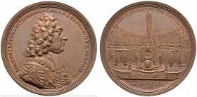 Altdeutsche Münzen und Medaillen 
 Würzburg-Bistum 
 Johann Philipp Franz von Schönborn 1719-1724 
 Bronzemedaille 1720 von G.W. Vestner, auf seine...