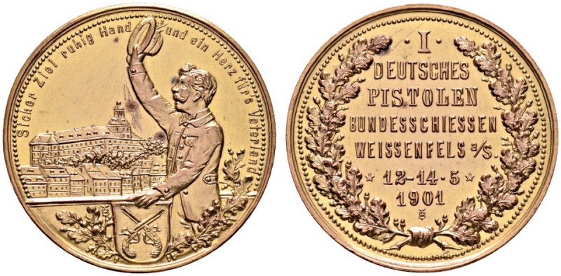 Thematische Medaillen 
 Deutsches Pistolen-Bundesschießen 
 1. Deutsches Pisto...