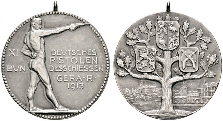 Thematische Medaillen 
 Deutsches Pistolen-Bundesschießen 
 11. Deutsches Pist...