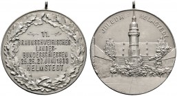Thematische Medaillen 
 Braunschweiger Landes-Bundesschießen 
 11. Braunschweiger Landes-Bundesschießen zu Helmstedt 1933. Tragbare, mattierte Silbe...