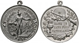 Thematische Medaillen 
 Mittelrheinisches Bundesschießen 
 14. Mittelrheinisches Bundesschießen zu Worms 1895. Tragbare Zinnmedaille von W. Allendor...