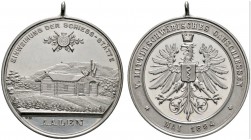 Thematische Medaillen 
 Mittelschwäbisches Gauschießen 
 5. Mittelschwäbisches Gauschießen zu Aalen 1894. Tragbare Silbermedaille von W. Mayer. Nach...