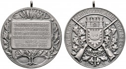 Thematische Medaillen 
 Norddeutsches Bundesschießen 
 39. Norddeutsches Bundesschießen zu Kiel 1911. Tragbare, mattierte Silbermedaille unsigniert....