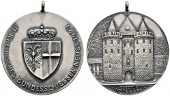 Thematische Medaillen 
 Rheinisches Bundesschießen 
 31. Rheinisches Bundesschießen zu Neuss 1929. Tragbare, mattierte Silbermedaille unsigniert. Ge...