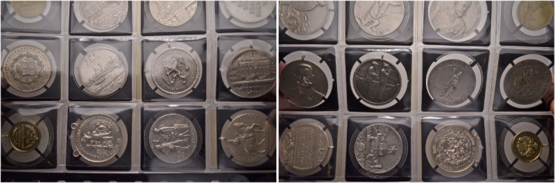 Thematische Medaillen 
 Rheinisches Bundesschießen 
 Sammlung von 12 Medaillen...