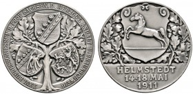 Thematische Medaillen 
 Sächsisches Provinzial-Bundesschießen 
 26. Sächsisches Provinzial-Bundesschießen zu Helmstedt 1911. Mattierte Silbermedaill...
