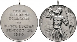 Thematische Medaillen 
 Unterverbandsschießen des Rheinischen Schützenbundes 
 Unterverbandsschießen des Rheinischen Schützenbundes zu Bendorf 1930....