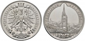 Thematische Medaillen 
 Württembergisches Landesschießen 
 14. Württembergisches Landesschießen zu Esslingen 1893. Silbermedaille unsigniert. Stadta...