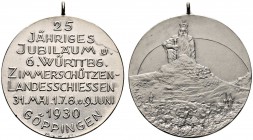 Thematische Medaillen 
 Württembergische Zimmerschützen 
 Landesschießen 
 6. Landesschießen der Württembergischen Zimmerschützen zu Göppingen 1930...