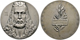 Thematische Medaillen 
 Medaillen und Plaketten auf Albrecht Dürer 
 Mattierte, silberne Prämienmedaille o.J. (1911/14?) von F. Gill, des Albrecht-D...