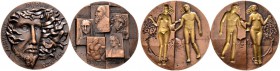 Thematische Medaillen 
 Medaillen und Plaketten auf Albrecht Dürer 
 Weitere moderne Medaillen 
 Zweiteilige, patinierte Bronzemedaille 1996 von K....