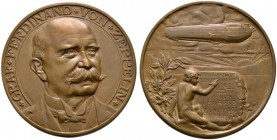 Thematische Medaillen 
 Medaillen von Karl Goetz 
 Bronzegußmedaille 1909. Auf die Fernfahrt des Z III (LZ 27) nach Nürnberg am 27. August. Ähnlich ...