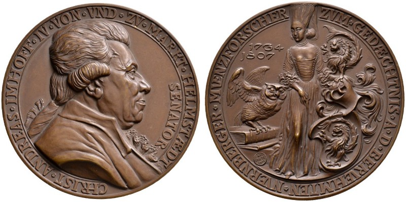Thematische Medaillen 
 Medaillen von Karl Goetz 
 Bronzemedaille 1914. Auf de...