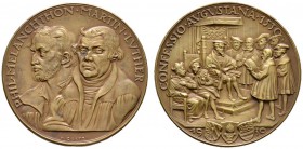 Thematische Medaillen 
 Medaillen von Karl Goetz 
 Bronzemedaille 1930. Auf die 400-Jahrfeier der Augsburger Konfession. Brustbilder Luthers und Mel...