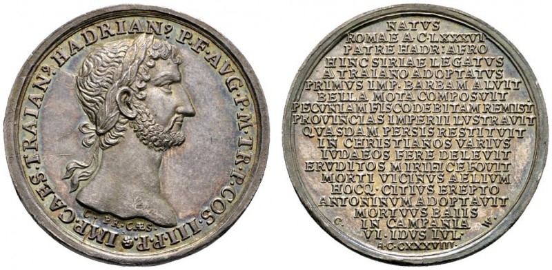 Thematische Medaillen 
 MEDAILLEURE 
 Christian Wermuth (1661-1739) 
 Silbern...