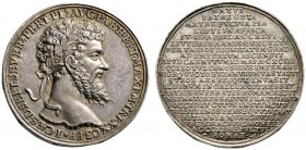 Thematische Medaillen 
 MEDAILLEURE 
 Christian Wermuth (1661-1739) 
 Silberne Suitenmedaille o.J. auf den römischen Kaiser Septimius Severus (193-...