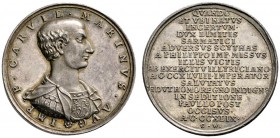 Thematische Medaillen 
 MEDAILLEURE 
 Christian Wermuth (1661-1739) 
 Silberne Suitenmedaille o.J. auf den römischen Kaiser Marinus Pacatianus (249...