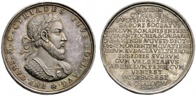 Thematische Medaillen 
 MEDAILLEURE 
 Christian Wermuth (1661-1739) 
 Silberne Suitenmedaille o.J. auf den römischen Kaiser Cyriades (258). Dessen ...