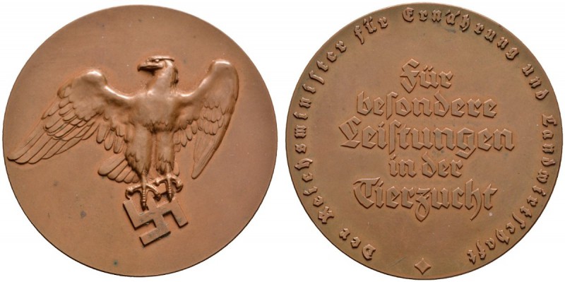 Deutsche Münzen und Medaillen ab 1871 
 Drittes Reich 
 Bronzene Prämienmedail...