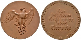 Deutsche Münzen und Medaillen ab 1871 
 Drittes Reich 
 Bronzene Prämienmedaille o.J. unsigniert, des Reichsministers für Ernährung und Landwirtscha...