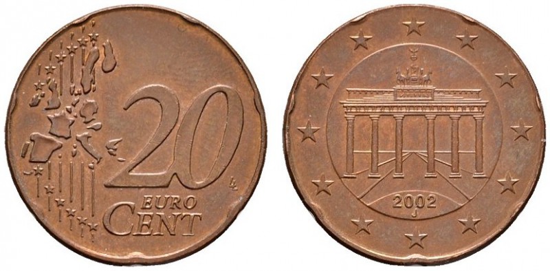 Deutsche Münzen und Medaillen ab 1871 
 Bundesrepublik Deutschland 
 Euro- Feh...
