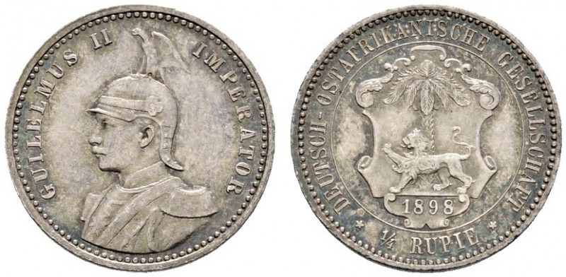 Deutsche Münzen und Medaillen ab 1871 
 Nebengebiete 
 Deutsch-Ostafrika 
 1/...