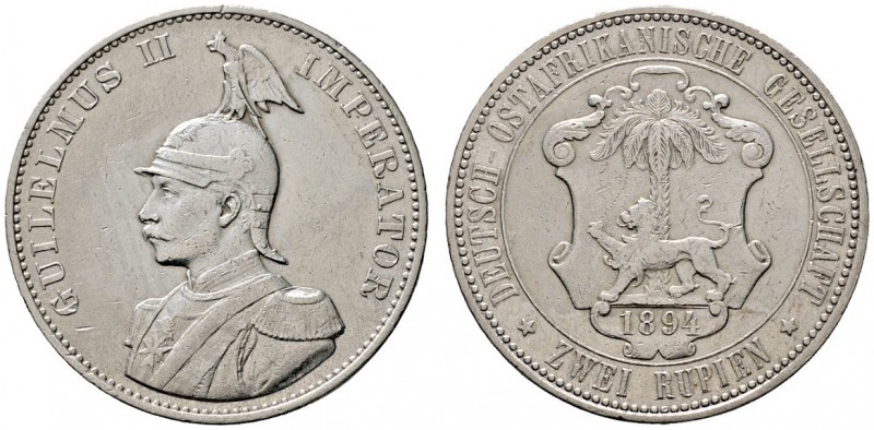Deutsche Münzen und Medaillen ab 1871 
 Nebengebiete 
 Deutsch-Ostafrika 
 2 ...