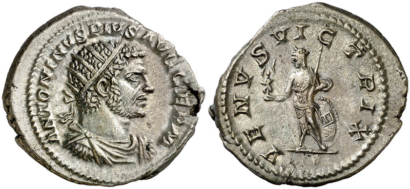 (216 d.C.). Caracalla. Antoniniano. (Spink 6784 var) (S. 608a) (RIC. 311C). 5,44...