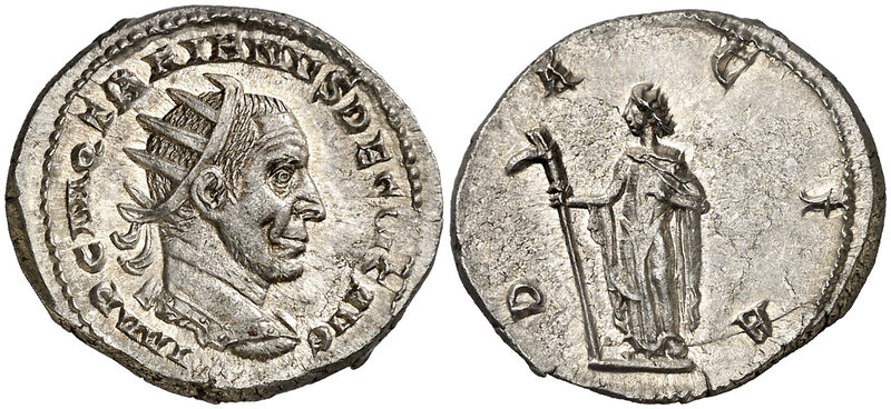 (250-251 d.C.). Trajano Decio. Antoniniano. (Spink 9368) (S. 16) (RIC. 12b). 4,6...