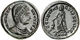 (325-326 d.C.). Helena. Heraclea. AE 18. (Spink 16613) (Co. 12) (RIC. 79). 3,08 g. Bella. EBC.