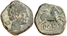 Bursau (Borja). Semis. (FAB. 302) (ACIP. 1592). 5,55 g. Rara. MBC.
