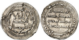 AH 182. Emirato Independiente. Al-Hakem I. Al Andalus. Dirhem. (V. 80) (Fro. 1). 2,76 g. Fecha muy escasa. EBC-.
