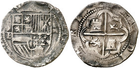 s/d. Felipe II. Potosí. B. 4 reales. (Cal. 343). 13,45 g. MBC-/MBC.