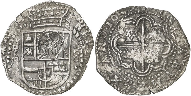 1649. Felipe IV. Potosí. (Juan Rodríguez de Rodas). 8 reales. (Cal. 506 var). 25...