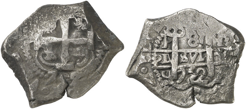 1752. Fernando VI. Potosí. q. 8 reales. (Cal. 364) (Paoletti 405). 27,70 g. Dobl...