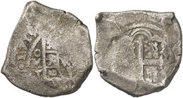 1719. Felipe V. México. J. 8 reales. (Cal. 747). 25,62 g. Rara. MBC-/BC+.