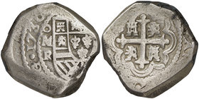 1730. Felipe V. México. R. 8 reales. (Cal. 757). 27,18 g. Rara. MBC-.