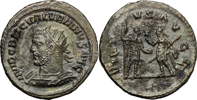 Valerian I (253-260). BI Antoninianus, 253-254 AD. Antioch mint. D/ Radiate and ...