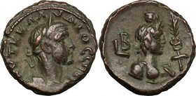 Claudius II (268-270). BI Tetradrachm, Alexandria mint, 269-270 AD. D/ Laureate and cuirassed bust right. R/ Bust of Hermanubis right, wearing Kalatho...