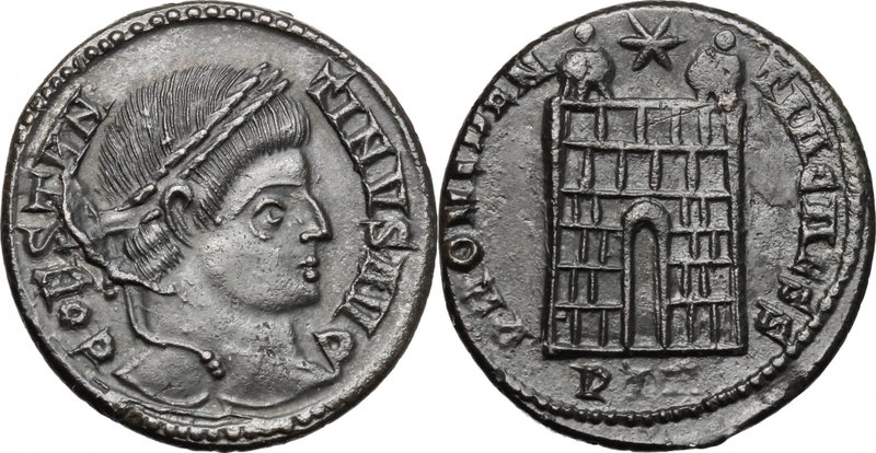 Constantine I (307-337). AE Follis, 324-325. Treveri mint. D/ CONSTANTINVS AVG. ...