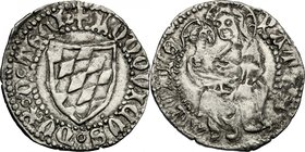Aquileia. Ludovico II di Teck (1412-1420). Denaro. CNI tav. III, 28. Bern. 69. AG. g. 0.72 mm. 18.00 Bel BB.