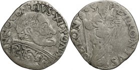 Bologna. Innocenzo XI (1676-1689). Muraiola. CNI 87. M. 234. Berm. 2144. MI. g. 1.41 mm. 18.50 qBB/MB.
