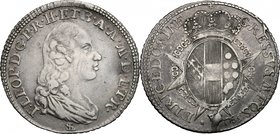 Firenze. Pietro Leopoldo di Lorena (1765-1790). Paolo 1789. Sigle L.S. (Luigi Siries, incisore). CNI 179. Gal XIX, 3/4. MIR 390/2. AG. g. 2.62 mm. 24....