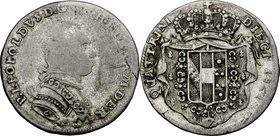 Firenze. Pietro Leopoldo di Lorena (1765-1790). 10 quattrini 1781. Sigla S rovesciata (Luigi Siries, incisore). CNI 111. Gal XXI, 7/8. MIR 392/4. AG. ...