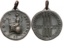 Medaglia per il X Congresso Nazionale di chimica 1938 (A. XVI). AE. mm. 25.50 Appiccagnolo. SPL.