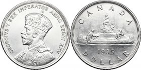 Canada. George V (1910-1936). Dollar 1935. KM 30. AR. mm. 36.00 VF/EF.