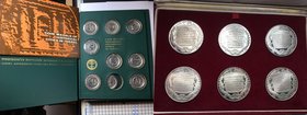 Israel. Coin-Medals of historical Cities in Israel. Israel Government Coins and Medals Corporation, 1965. AR. mm. 45.00 In original box. Circa g. 432 ...