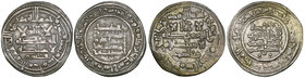 Hammudid of Málaga, al-Mu‘tali Yahya (412-427h), dirhams (2), Madinat Sabta 419h and 425h, 3.15, 3.15g (Prieto 84b, 84h; Album 367.2), very fine and b...