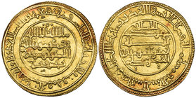 Almoravid, ‘Ali b. Yusuf (500-537h), dinar, Balansiya (Valencia) 500h, 4.16g (Hazard 222), good very fine and rare

Estimate: GBP £800 - £1’200...