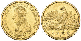 Germany, Prussia, Friedrich Wilhelm III, friedrich d’or, 1822 a, good very fine

Estimate: GBP £1’400 - £1’800
